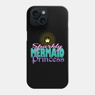 Sparkly Mermaid Princess Phone Case