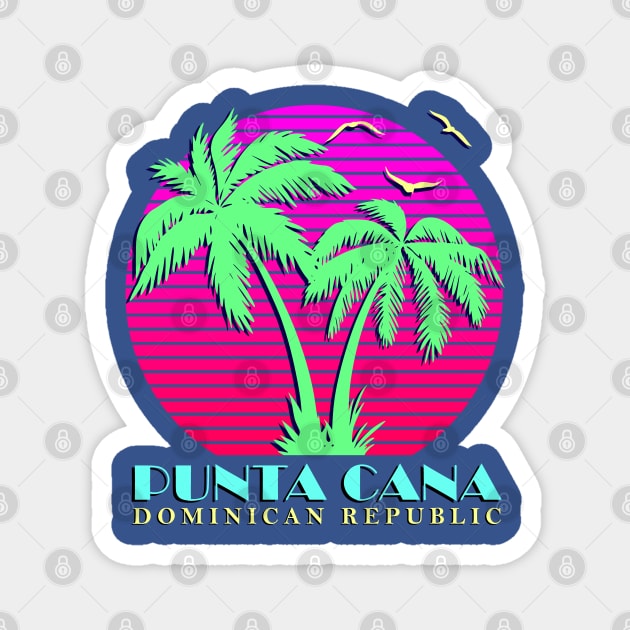 Punta Cana Magnet by Nerd_art