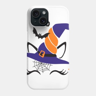 Cute Unicorn Witch Halloween Gift Phone Case