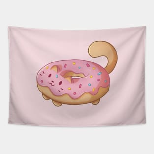 Donut Cat Tapestry