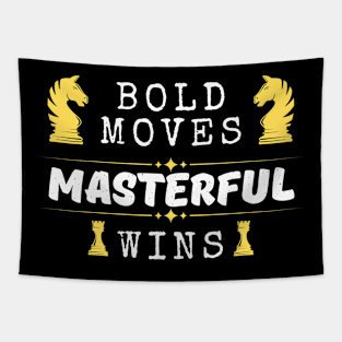 Bold moves, masterful wins - Chess Tapestry