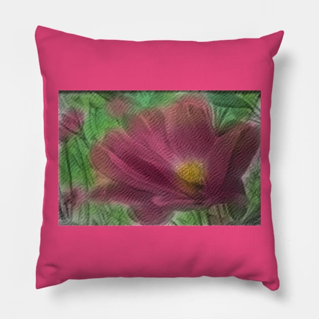 Flower Pillow by teenamarie23art