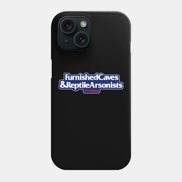 Furnished Caves & Reptile Arsonists Phone Case by Azafran