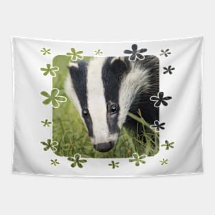 European Badger Tapestry