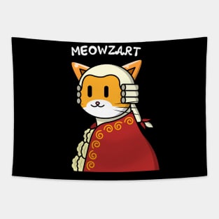 Cute Cat Kawaii Meowzart - Gift Idea Tapestry