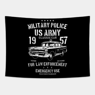 Military Police Classic Car Army Military Cars Classy MP Tapestry