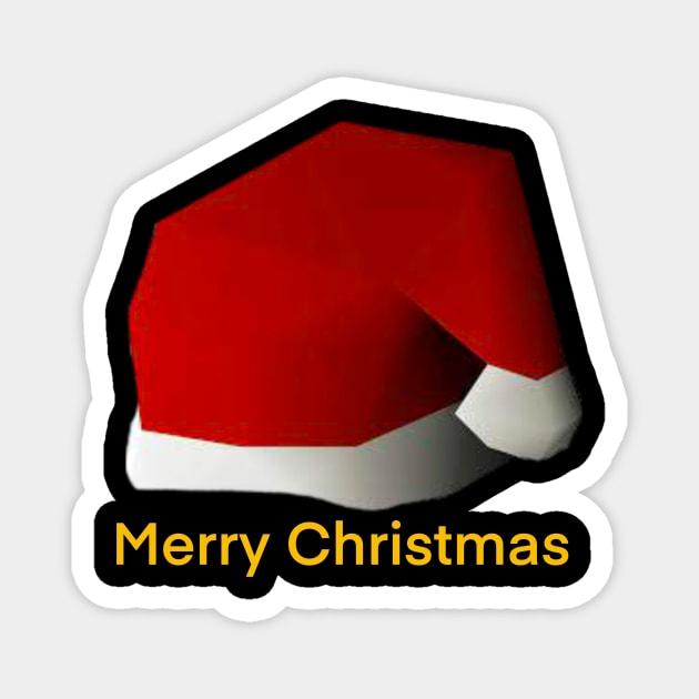 Santa Hat Magnet by justingrinter