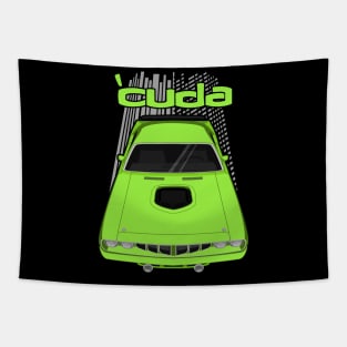 Plymouth Barracuda 1971 - Green Tapestry