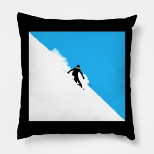 Ski girl gift Pillow