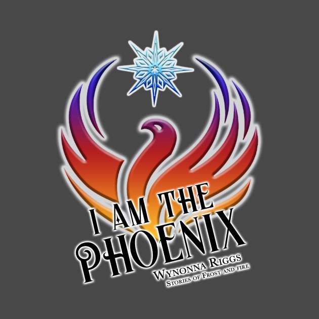 I am the Phoenix (Front and Back Print) by KimbraSwain