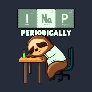 I Nap Periodically Sloth T-Shirt