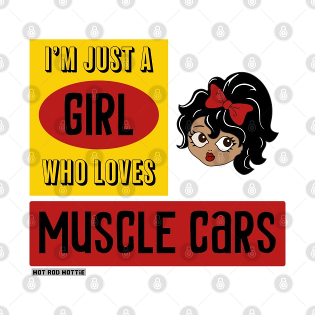 Latina girl who loves muscle cars by Morrissey OC