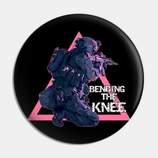 Bending the Knee Pin