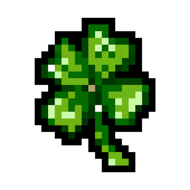 St. Patrick's Day Essential: Clover Power by Pixel Playground