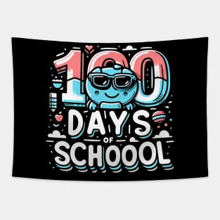 100 Days of School Tapestry