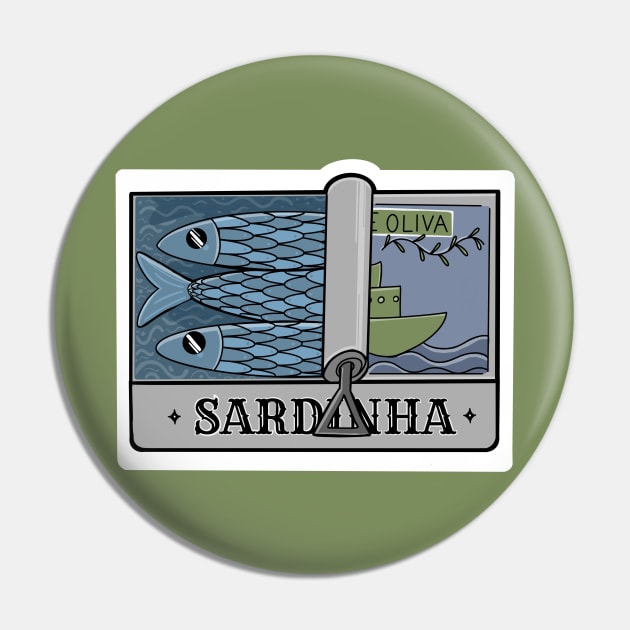 Sardine Pin by tonka