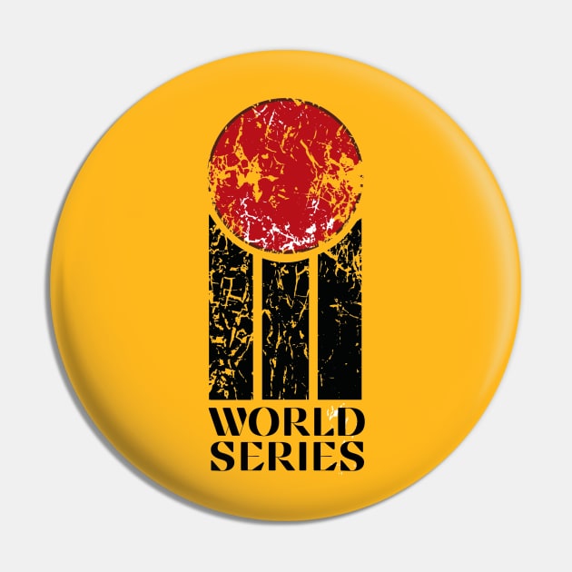 Vintage World Series Cricket Pin by Teessential