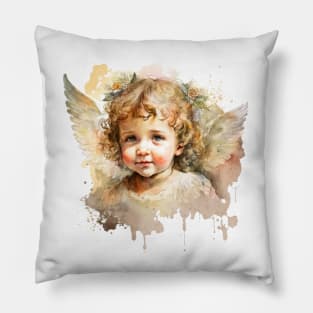 Raffaello-Inspired Angels Timeless Elegance #4 Pillow