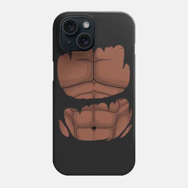 Muscle Torn 2 Phone Case by zemluke