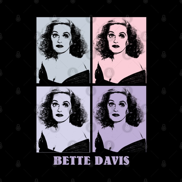 Bette Davis 1980s Pop Art by KERIKIL
