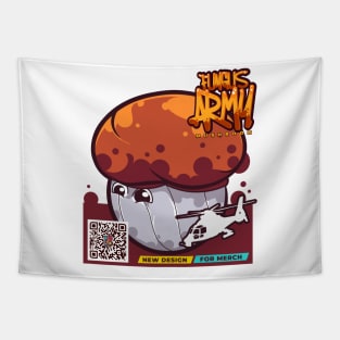 Fungus Aircraft Army Character Tapestry