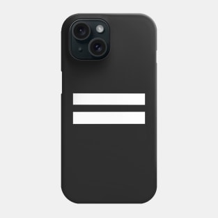 White Stripes Phone Case