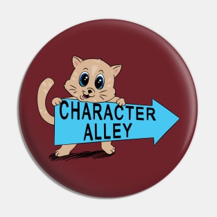 Character Alley cat Pin