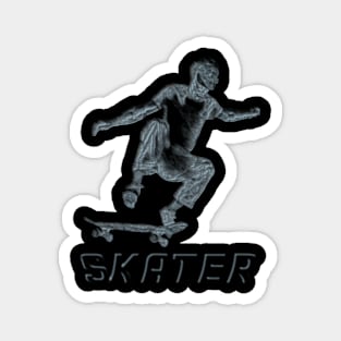 Skater Jump Magnet