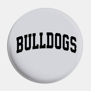 bulldogs mascot Pin