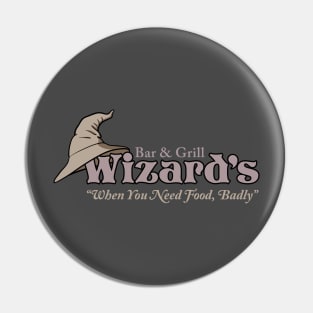 Wizard's Bar & Grill Pin