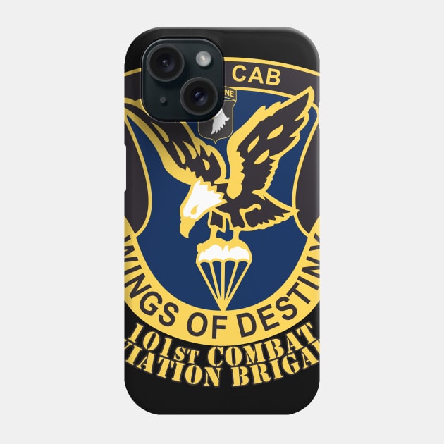 101st Combat Aviation Brigade Phone Case by MBK