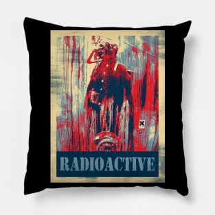 biohazard - gas mask, radioactive 2 Pillow