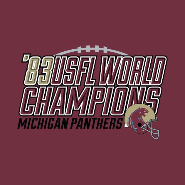 1983 USFL World Champions by HeyBeardMon