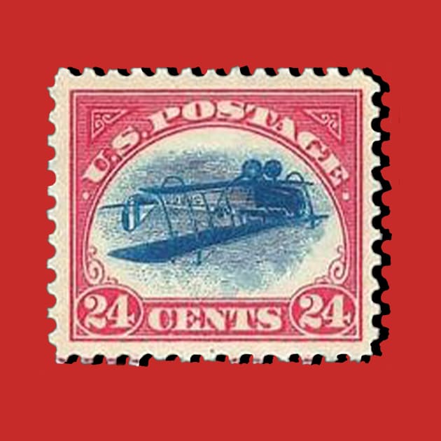 INVERTED JENNY STAMP by Cult Classics