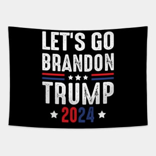 Lets Go Brandon Trump 2024 Presidential Election Tapestry