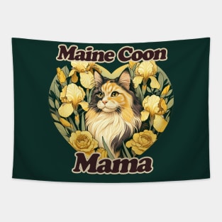 Maine Coon Mama Tapestry