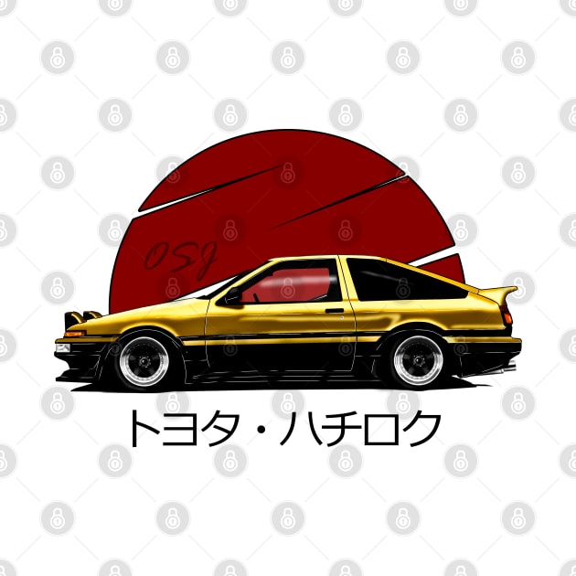 AE86 Gold Legend Edition by OSJ Store