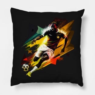 Ghana Soccer Quality Art Design Pillow