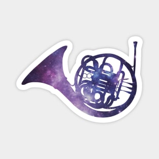 Space French Horn Magnet