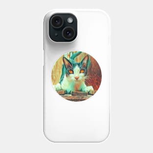 Cuddly floppy cat Phone Case