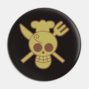 Sanji Jolly Roger Pin