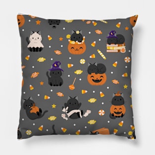 Halloween Kitties Pillow