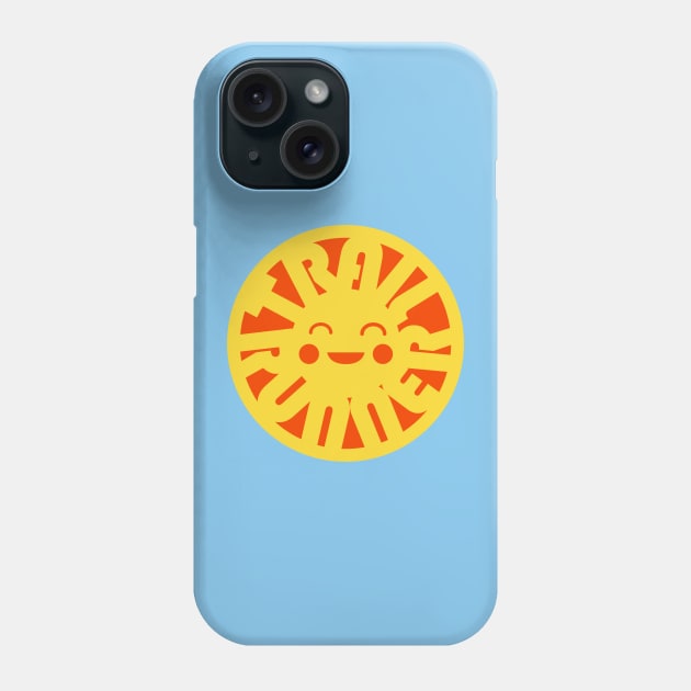 Trail Runner Sun Face Trail Running Ultra Runner Phone Case by PodDesignShop