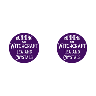 Running on Witchcraft Tea and Crystals Cheeky Witch® T-Shirt