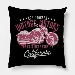 Vintage motors Pillow