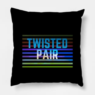 twisted pair Mask Pillow