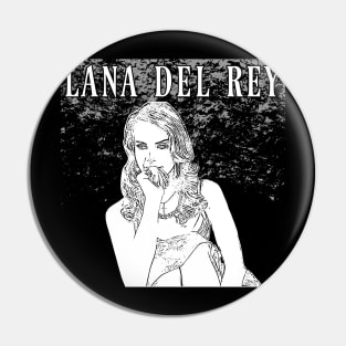 Lana Del Rey Pin