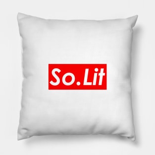 So.Lit (Red) Pillow