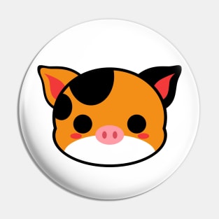 Cute Kunekune Pig Pin