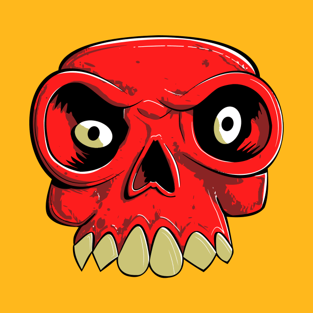 Demon Skull by TipToeTee